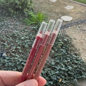 3 of Estee Lauder lip pencils collection (3 different color)